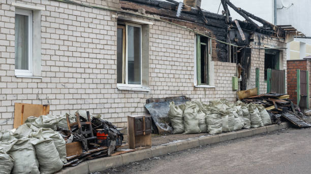 Professional Fire Damage Removal technician working in Florence, AZ